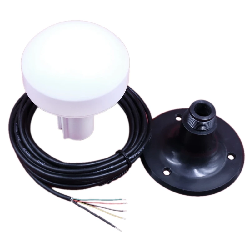 

NEW-12V Nautical Receiver RS-232 Protocol Marine Boat Ship GPS Receiver Antenna Module NMEA 0183 4800Bps DIY Connector Plastic B
