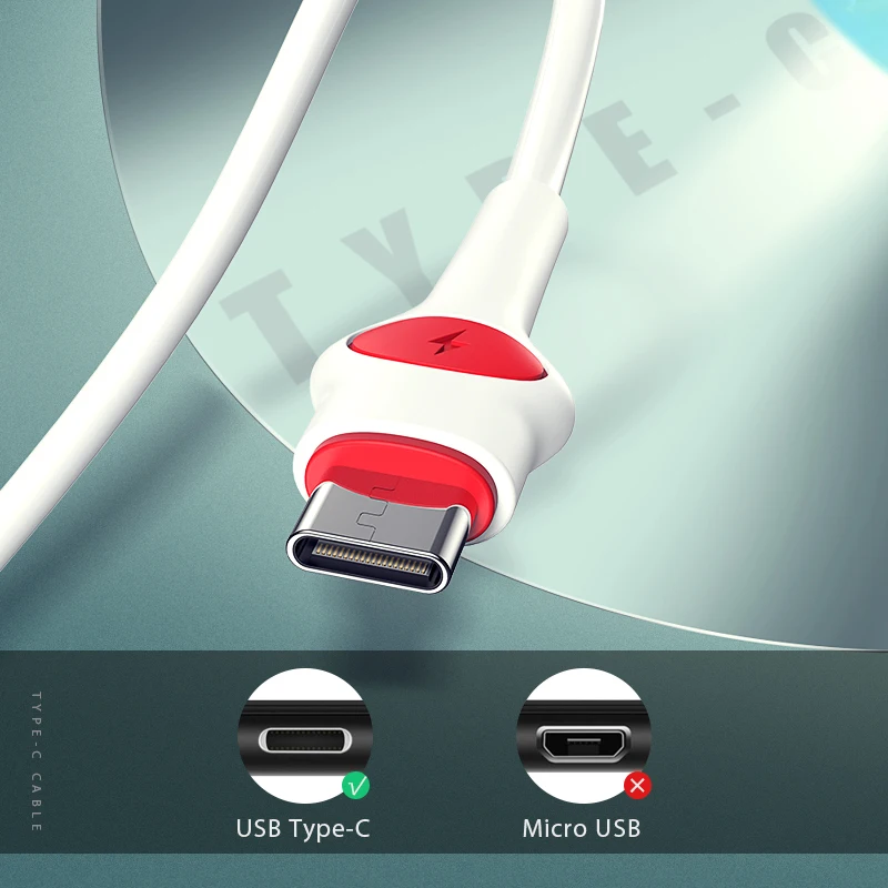 ! Кабель ACCEZZ usb type-C для samsung S8 S9 S10 Note8 TPE Быстрая зарядка huawei P30 P20 Pro Xiaomi Mi 8 9 кабели