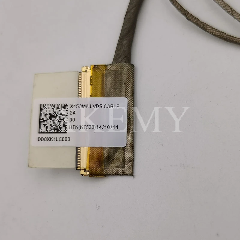 Новый ЖК кабель для ноутбука For Asus F453 X453 X403M X453M X453MA PN:DD0XK1LC000 Замена Ремонт LED LVDS