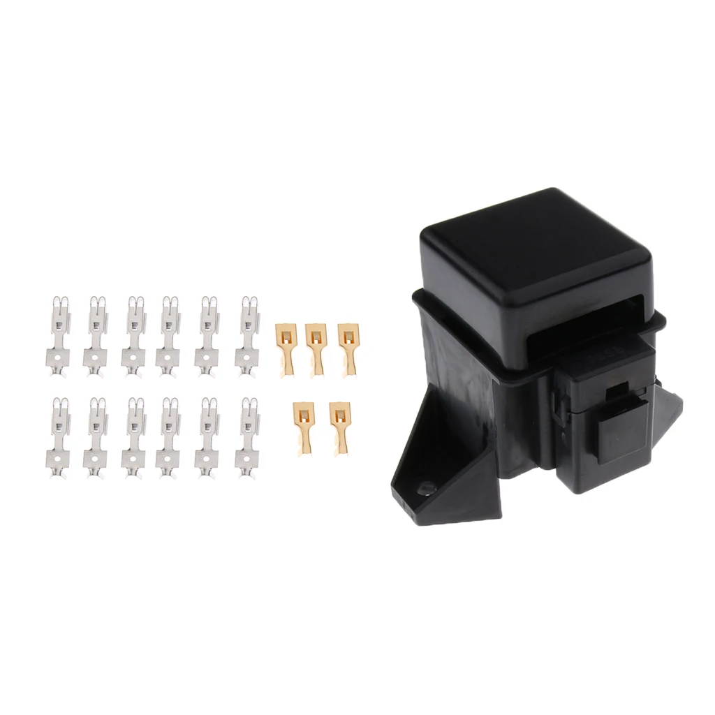 Универсальный 32V 6Way автомобильный Грузовик лезвие предохранитель коробка