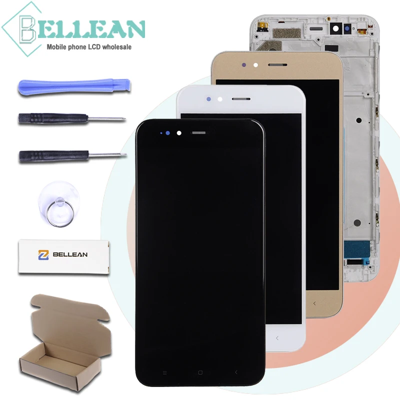 Акция Catteny 5 дюймов для Xiaomi Mi 5X Lcd A1 дисплей с сенсорным экраном дигитайзер сборка