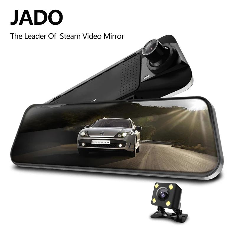 JADO D230 Pro Stream зеркало заднего вида Dvr видеорегистратор era avtoregistrator 10 ips сенсорный экран Full HD 1080P Автомобильный видеорегистратор dash cam