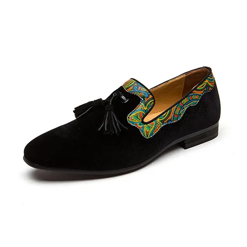 

Genuine Leather loafers New British men casual shoes Turn over fur frosted pointed man shoes wedding Office Fashion Formal Shoe