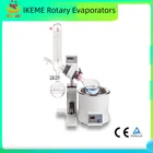 Лабораторный роторный испаритель, 5 л, стеклянная посуда, вертикальный конденсатор, регулируемый светодиодный нагревательный комплект для ванной