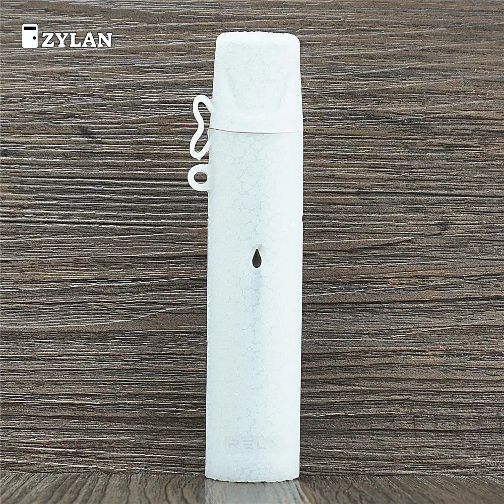 Чехол для вейпа Relx Pod силиконовый чехол гелевый E Cig Mod черный белый | Мобильные