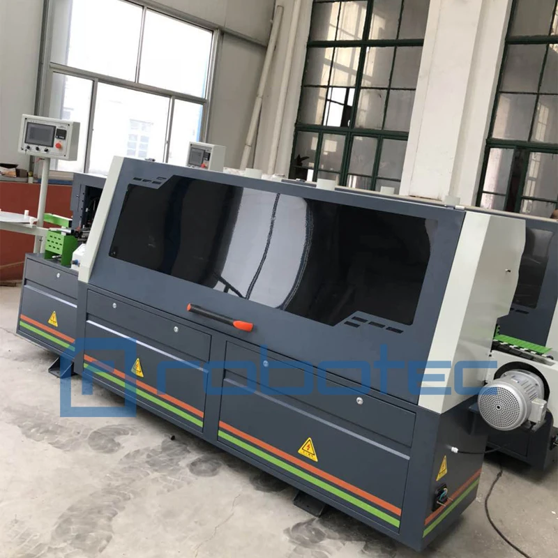 Автоматический кромкооблицовочный станок для облицовывания кромок ПВХ