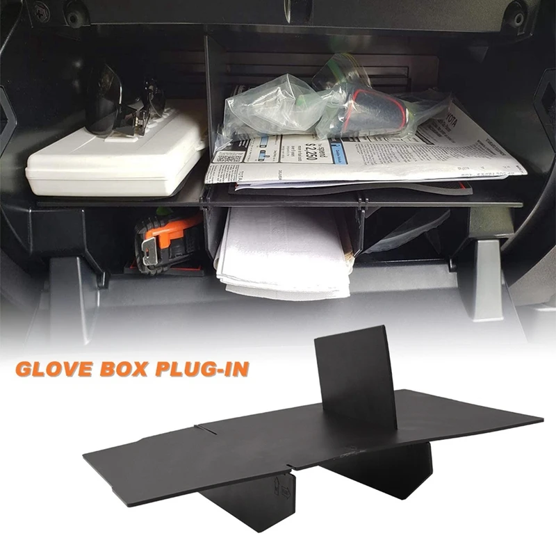 

Glove Box Insert ABS Organizer Compatible with for Toyota Tacoma (2016-2019 2020)- Upgraded Version