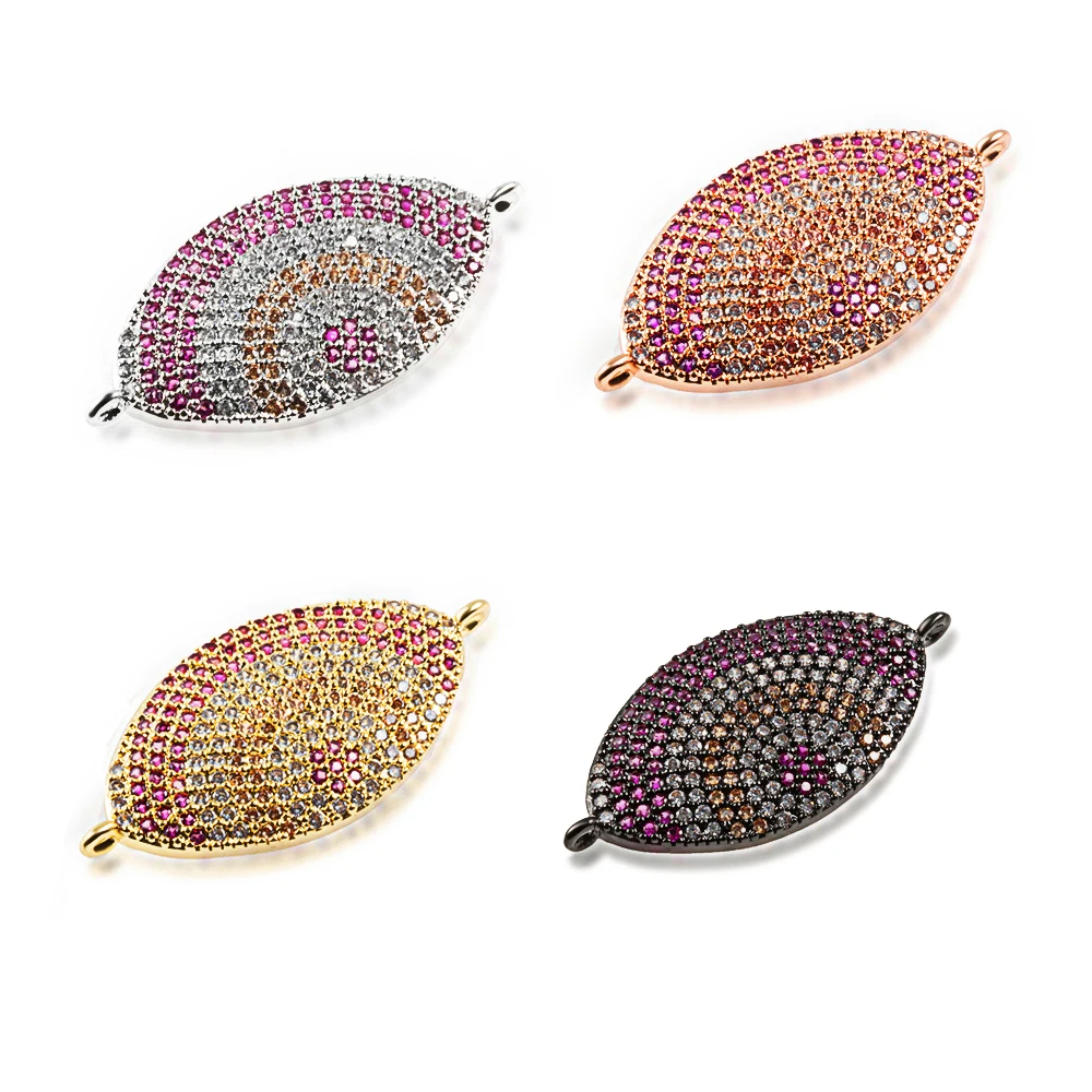 

Разноцветные и универсальные аксессуары «сделай сам», полые овальные сферические серьги, соединитель для браслета, для изготовления роско...