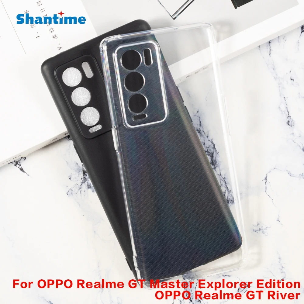 Силиконовый защитный чехол для телефона OPPO Realme GT Master Explorer Edition мягкий из ТПУ River |