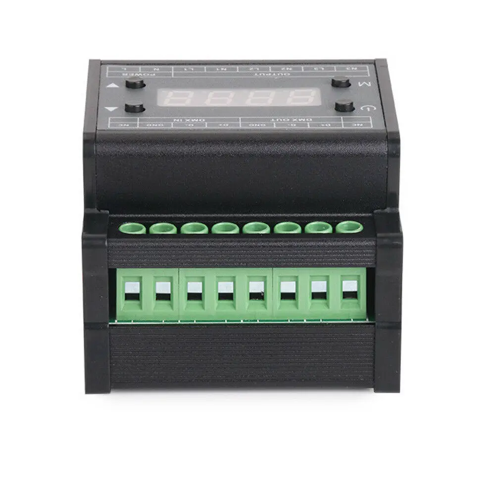 Светодиодный диммер DMX302 DMX Triac Диммер Led регулятор яркости 50 Гц/60 Гц 3 канала