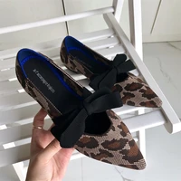 flat shoes ladies 2022 springand autumn new pointed mary jane bow women shoes light soft comfortable loafers for pregnant ladies