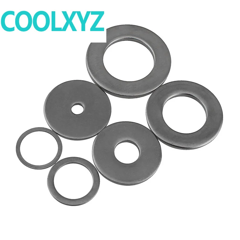 

304 stainless steel flat gasket ultra-thin metal flat washer GB thickening meson Watts M2M24 5PCS