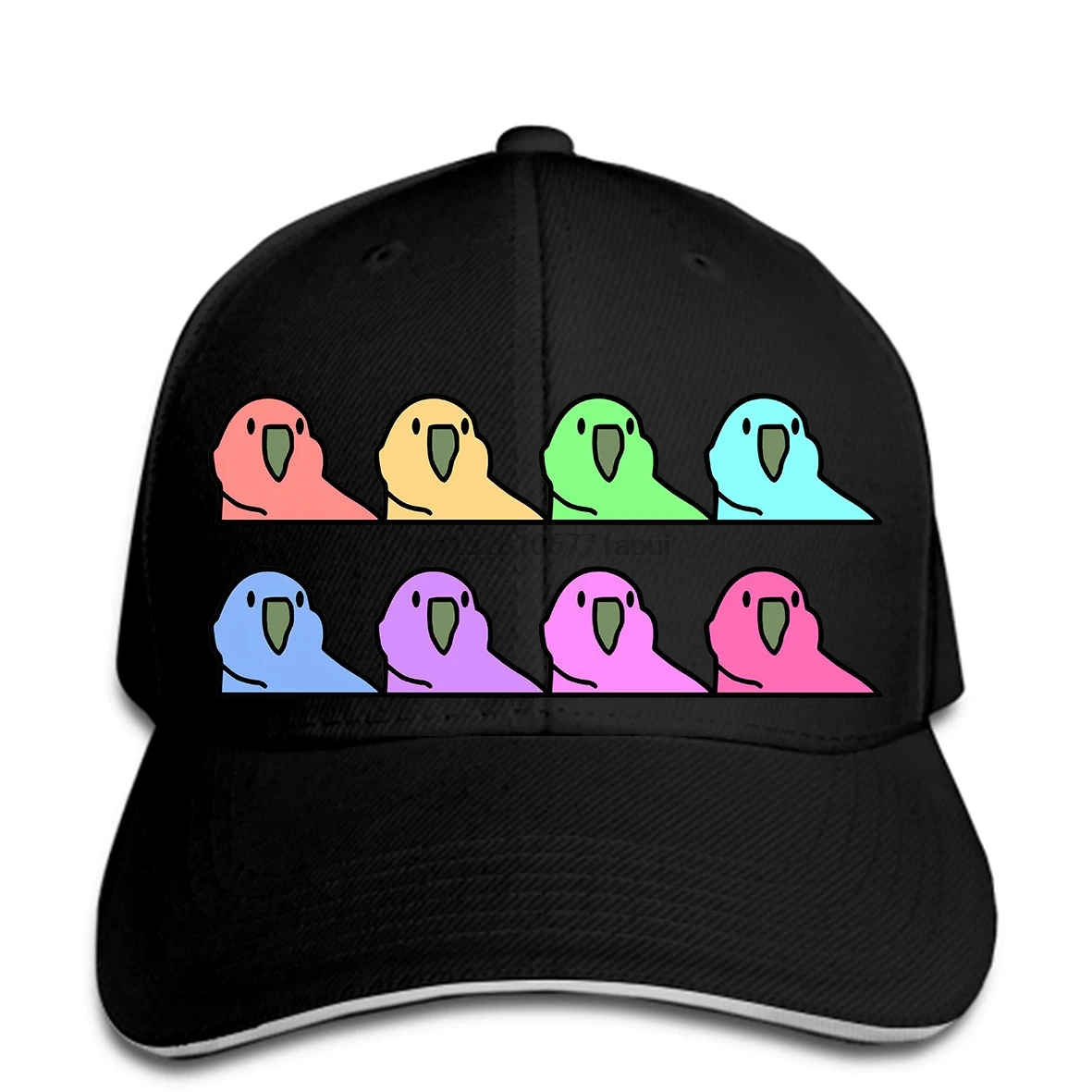 

Baseball cap Custom Printed snapback Men Print hat Party Parrot - Party Parrot Women Baseball caps