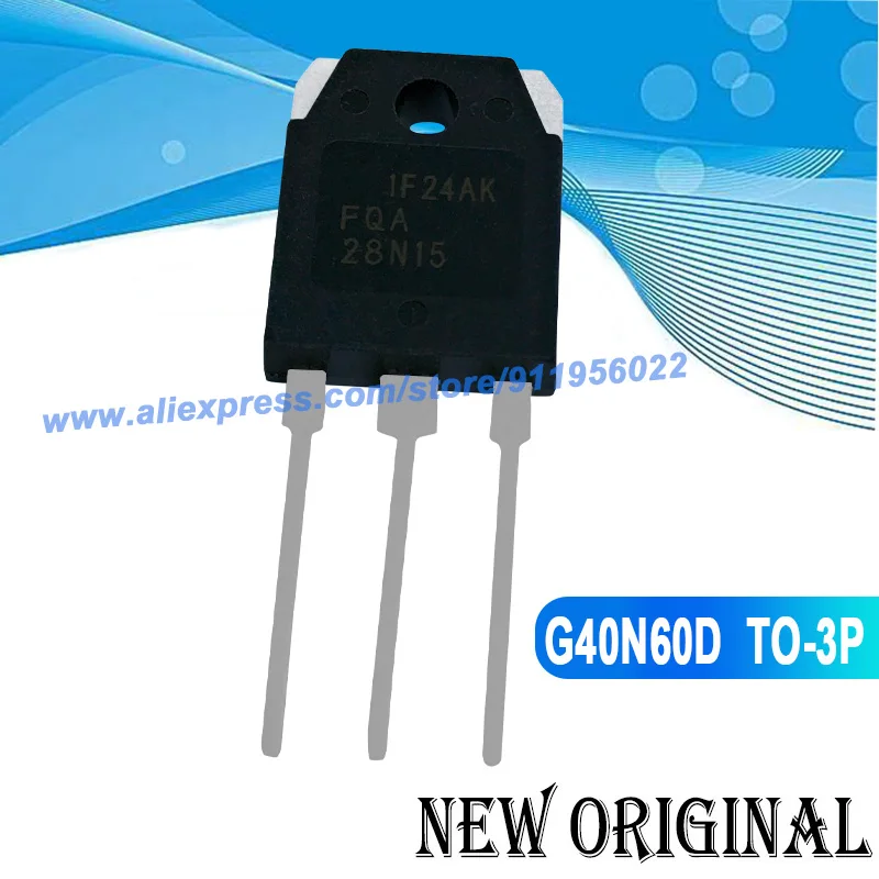 (5 Pieces) FQA28N15 TO-3P 150V 33A / FQA36P15 -150V -36A / FQA90N15 FQA34N25 TO-3P