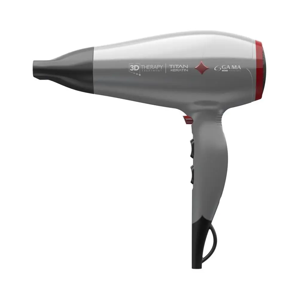 Фен GA.MA DIAMOND 3D TITAN KERATIN 2300Вт серый | Бытовая техника