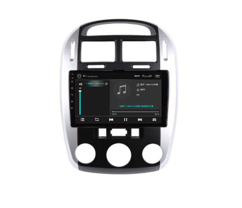 9 &quotчетырехъядерный 2.5D ips экран Android 10 Автомобильный gps Радио навигатор для Naza Kia