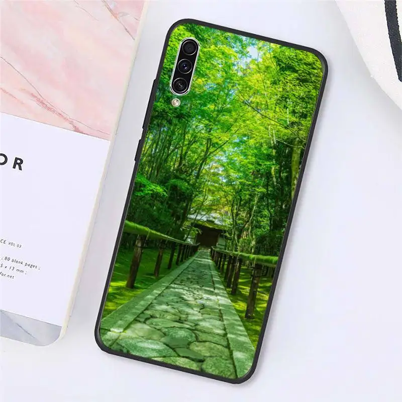 

Travel landscape road Phone Case For Samsung galaxy A S note 10 7 8 9 20 30 31 40 50 51 70 71 21 s ultra plus