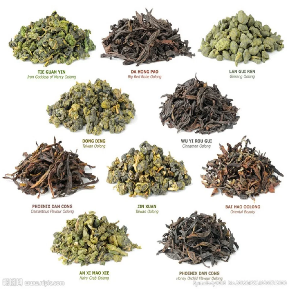 36 разных чая включая черный зеленый травяной цветочный чай Oolong Pu erh подарок 250 г