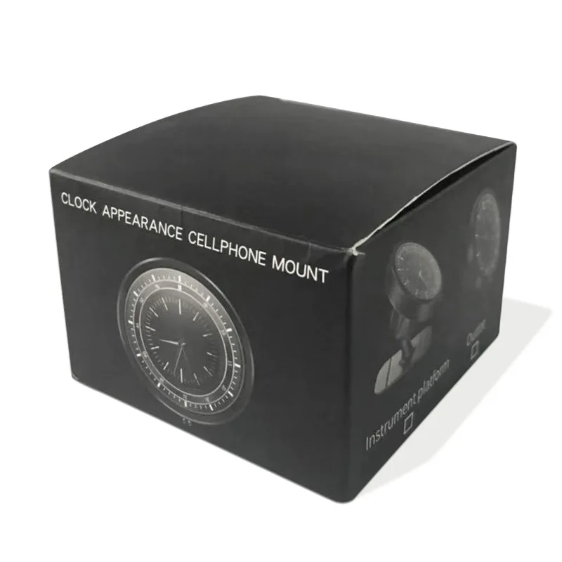 new car clock mobile phone bracket magnetic suction air outlet paste bracket universal navigation high end bracket auto parts free global shipping