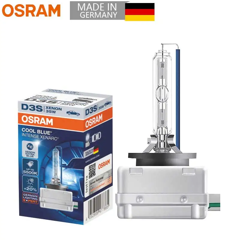 OSRAM Xenon HID D3S 66340CBI холодный синий Advance 5500K мега белый автомобильный головной