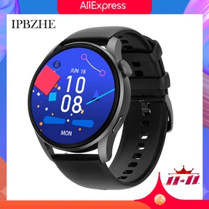 ipbzhe smart watch men 2021 android bluetooth call sport blood oxygen smart watch women ecg smartwatch for iphone huawei samsung free global shipping