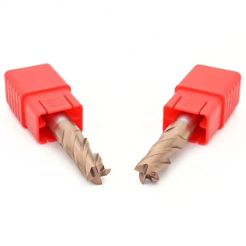 

8X8DX75L HRC55 4F CNC Carbide End Mills Tungsten Machine Cutter Tools 4 Flute Metal Steel Key Face Square Router Bit