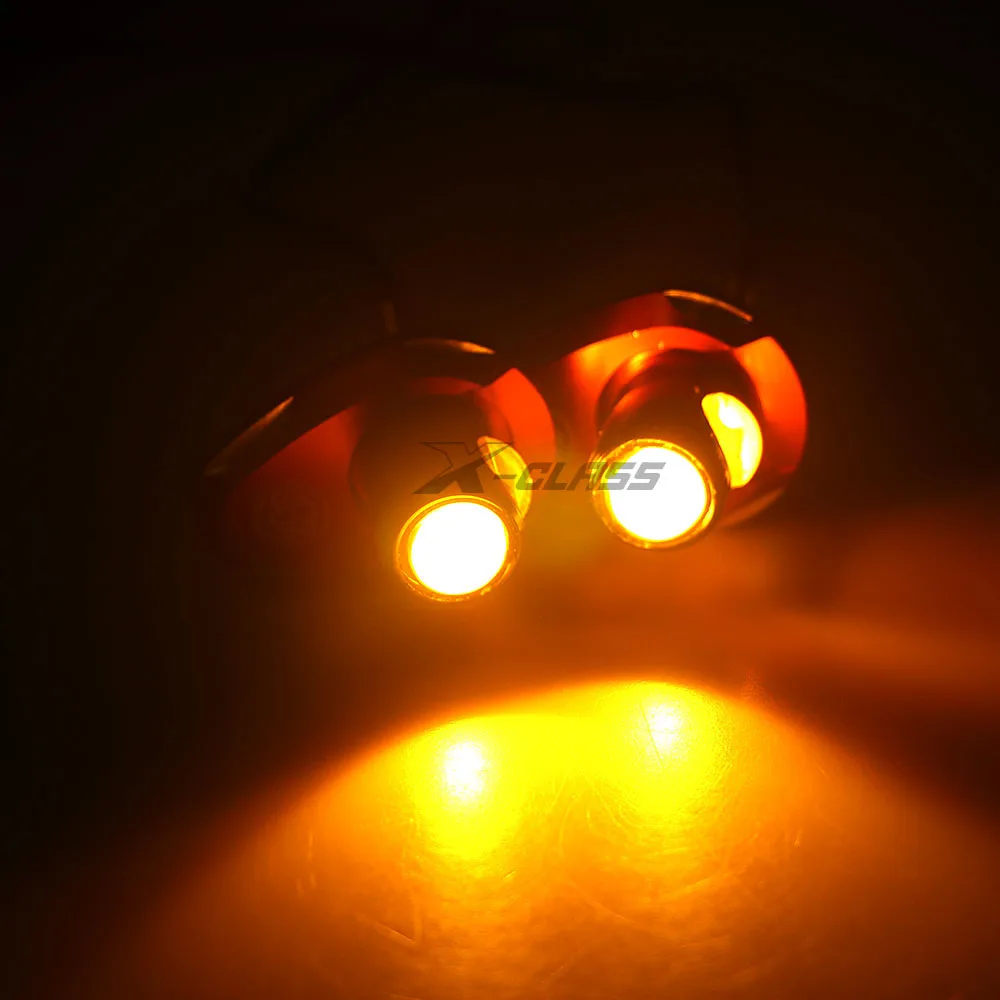 1 пара универсальные СВЕТОДИОДНЫЕ указатели поворота для мотоцикла| |