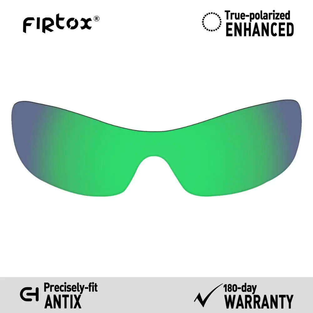 Green-Polarized Firtox настоящие поляризованные Сменные рассеиватели UV400 для солнцезащитных очков-солнцезащитных очков типа «антикс»(Только Совместимые линзы)-несколько цветов - Цвет линз: Green-Polarized