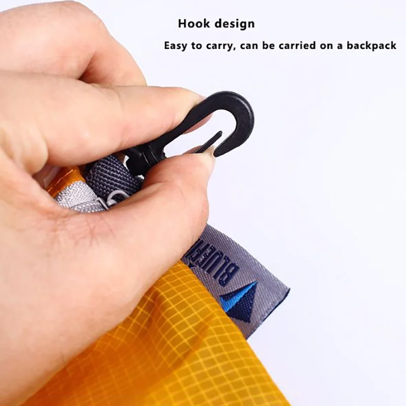 

Summer 4 colors Pocket Pouch Outdoor Waterproof bag for camping hiking with hook zipper storage bag