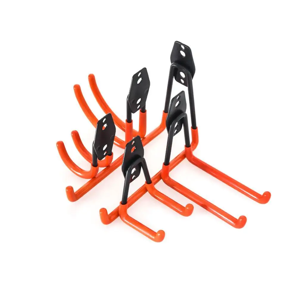 5 крючков настенный стеллаж для хранения оранжевый складской крюк и винтовой