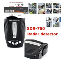 360 degree car radar detector anti police radar full band led display russian english voice alert laser car speed detectors 750