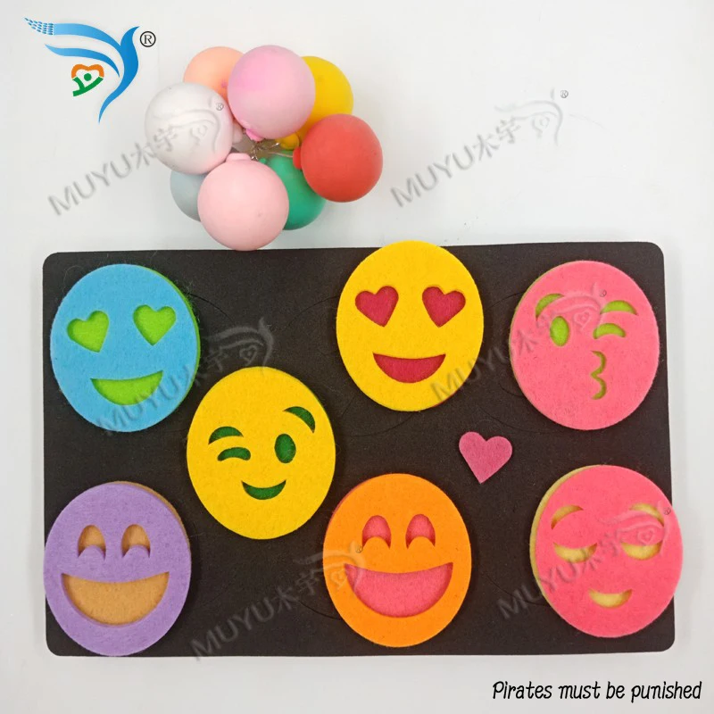 Smiley face muyu режущая высечка- новая деревянная форма режущие штампы для скрапбукинга MY197003