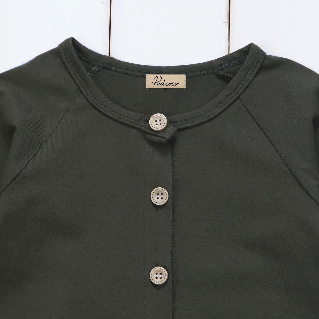 Комбинезон детский с длинным рукавом на пуговицах|Комбинезоны-пижамы| |