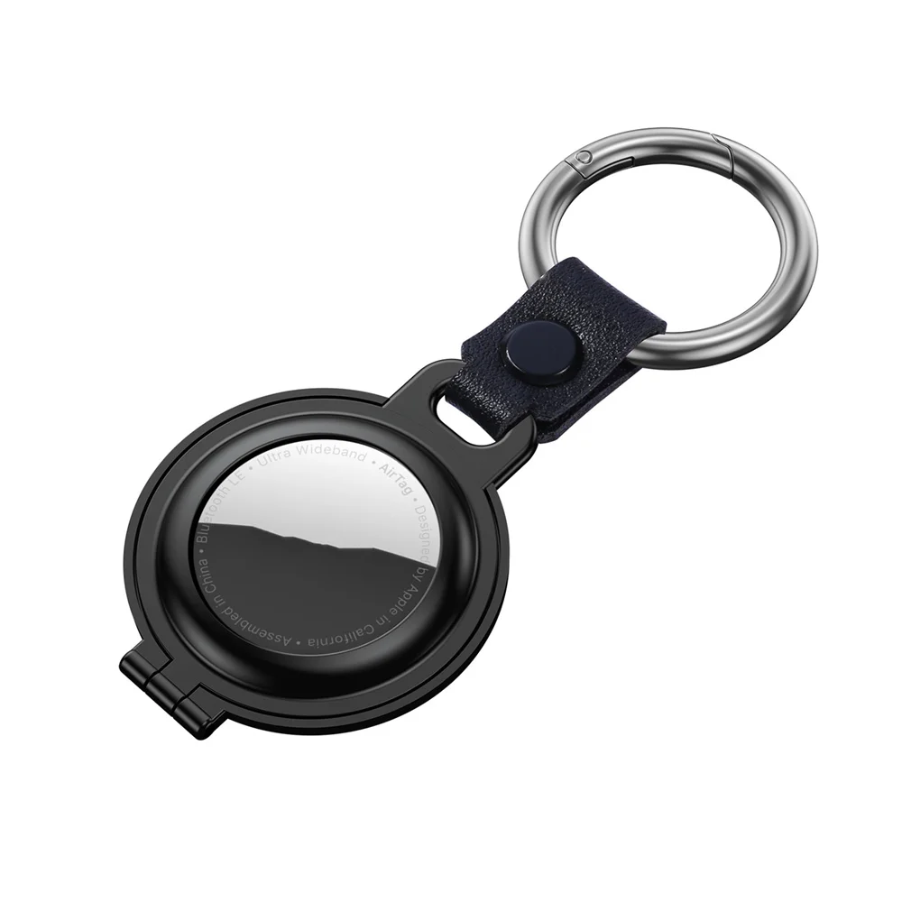 

Fine workmanship Anti-lost Metal Cover Protective Case Sleeve Shell Protector for Airtag Tracker Accessories