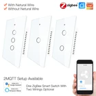 Высветильник ель настенный Tuya Smart Life ZigBee US сбез нейтрального провода, 123 клавиши