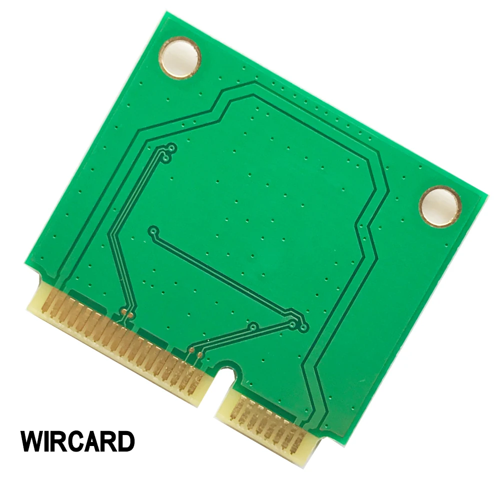 WIRCARD Двухдиапазонная intel 3165NGW 3165AC мини PCI 802.11ac Wi Fi WLAN карта 433 Мбит/с 2 4G/5 ГГц Bluetooth 4 0