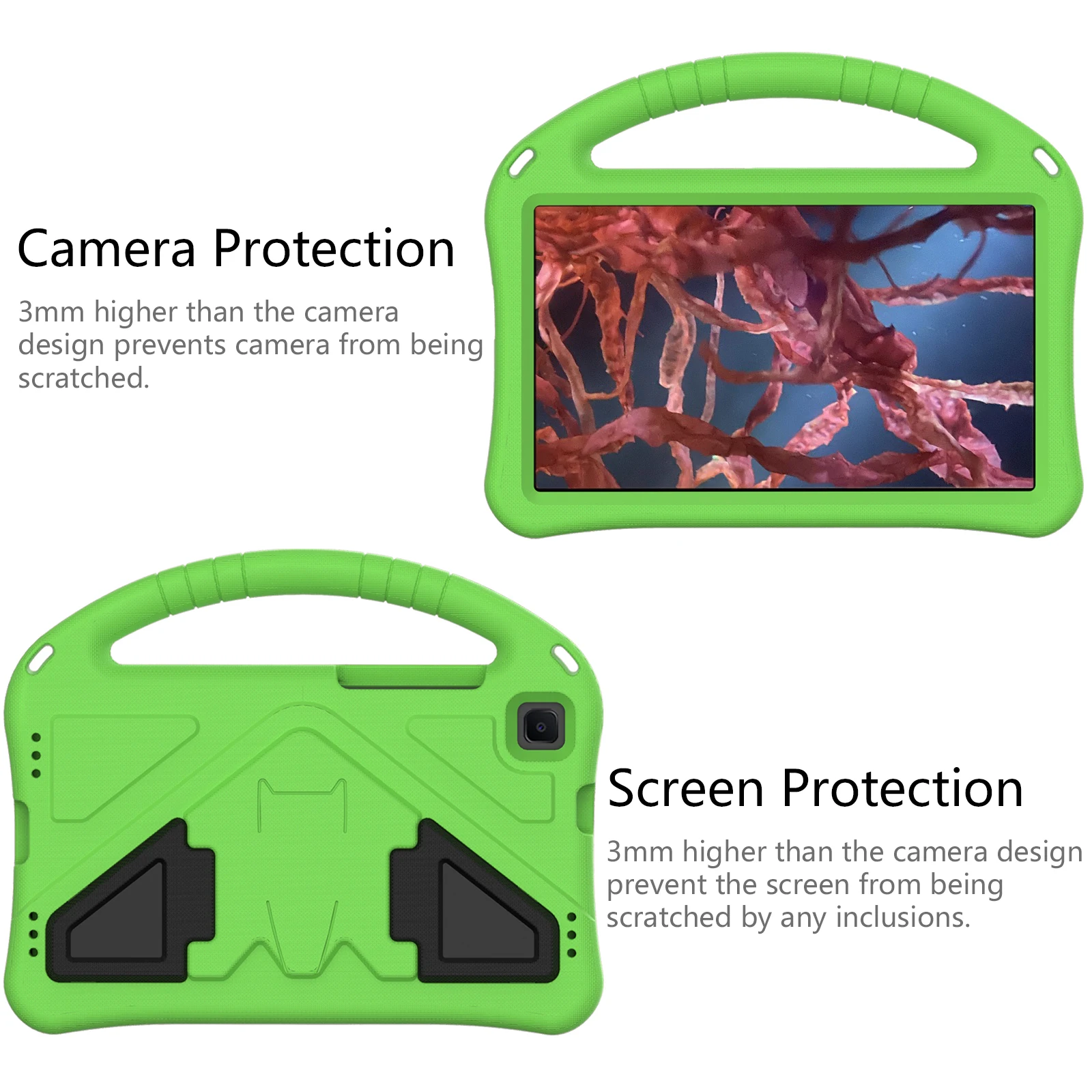 

Kids Case for Samsung SM-T290 case 8.0 inch T290 T295 2019 hand-held Shock Proof EVA full body cover funda Foldable Kickstand