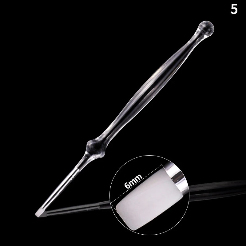 

5Pcs/Set Gel Nail Art Line Painting Brushes Crystal Acrylic Thin Liner Drawing Pen Nail Art Manicure Tools Set