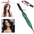 Расческа Alileader для выпрямления волос, электрическая грелка, портативная дорожная расческа против ожогов, выпрямитель для бороды, расческа для завивки