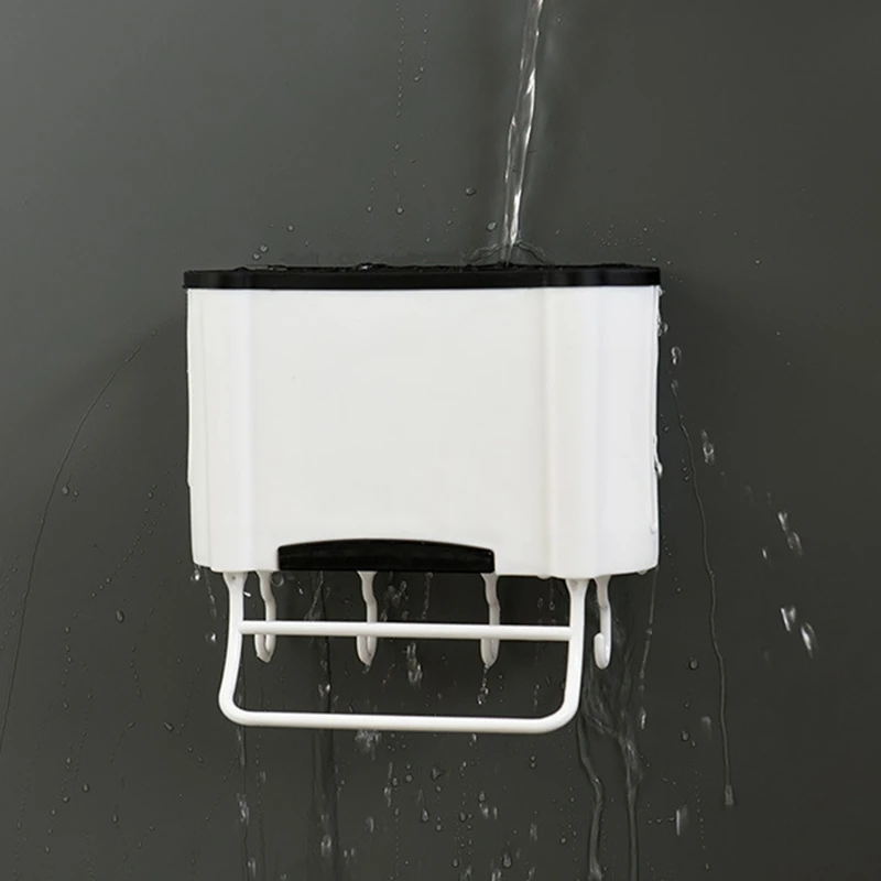 Настенная посуда ложка палочки для еды сливная стойка хранения с крюком