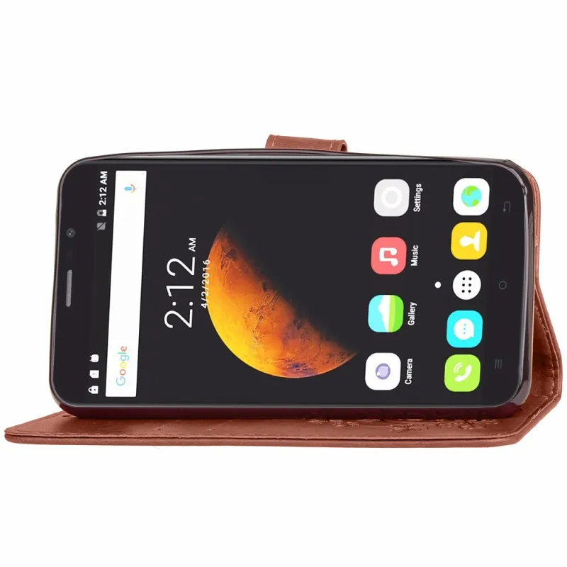 OEEKOI Four Leaf Clover Wallet Flip Cover Case for Cubot Magic/Note Plus | Мобильные телефоны и аксессуары