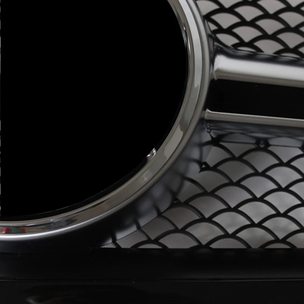 W212 глянцевая черная передняя решетка ABS верхняя решетка для Mercedes Benz E-Class S212 2010 2011 2012 2013 автомобильные аксессуары с эмблемой