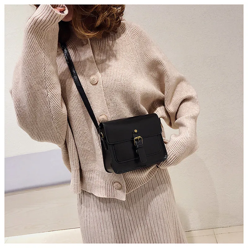 

Fashion Vintage Women Flap Casual Leather Boutique Shoulder Bags Lady Crossbody Messenger Bag Elegant Envelop Party Clutch Purse