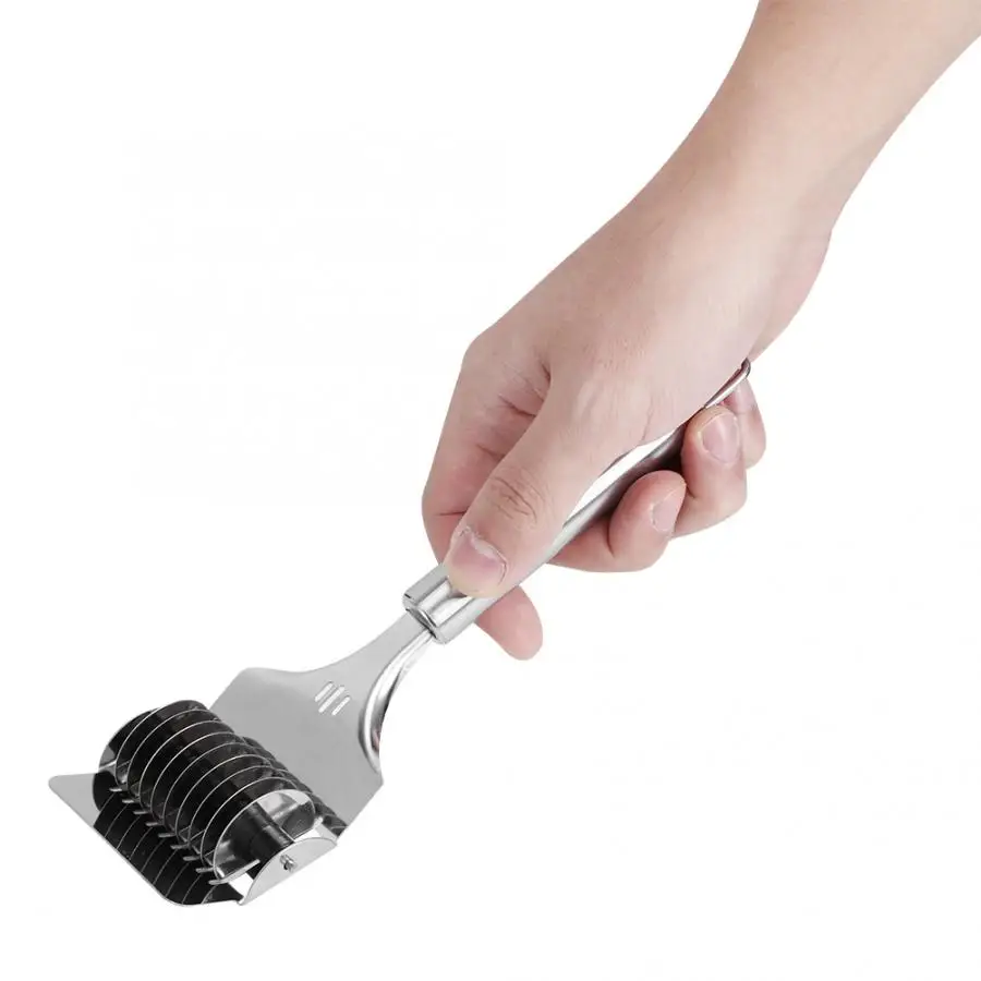 Машина из нержавеющей стали для приготовления лапши решетчатый ролик резак