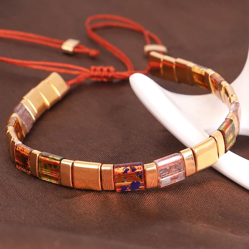 2020 Tila браслет из бисера ручной работы Miyuki нежный бисер Boho Pulseras Mujer Винтажные