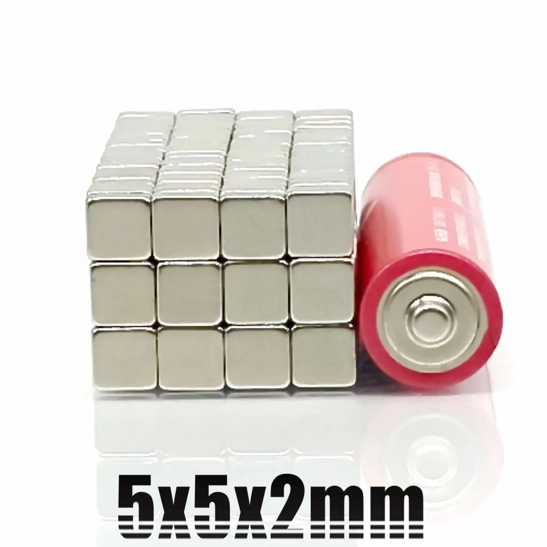 50/100/200/500/1000PCS 5x5x2 Super Strong Square magnet N35 NdFeB Rare Earth Magnet 5*5*2 Neodymium Magnets sheet 5x5x2mm