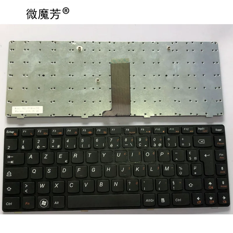 Французская клавиатура для ноутбука LENOVO G480 G480A G485 G485A Z380 Z480 Z485 G490AT G490 B480 B485 G405