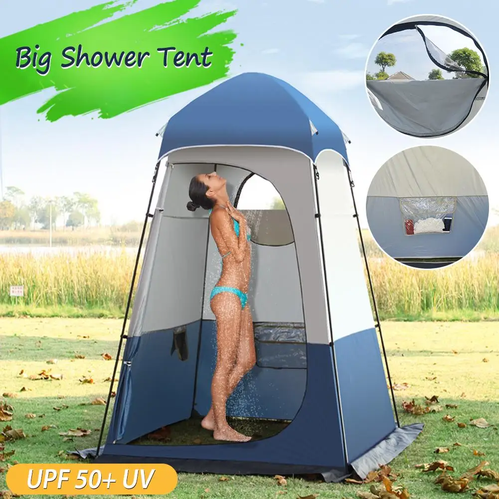 

Camping Tent Privacy Toilet Tent Outdoor Shower Bath Changing Room Outdoors Shelter Beach Hiking Travel Toilet Tents Supplies