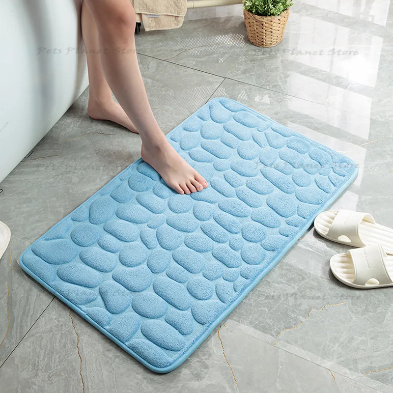 

Thicken Bathroom Carpet, Toilet Floor Mat, Door Mat, Bathroom Anti-slip Mat, Bathroom Floor Mat