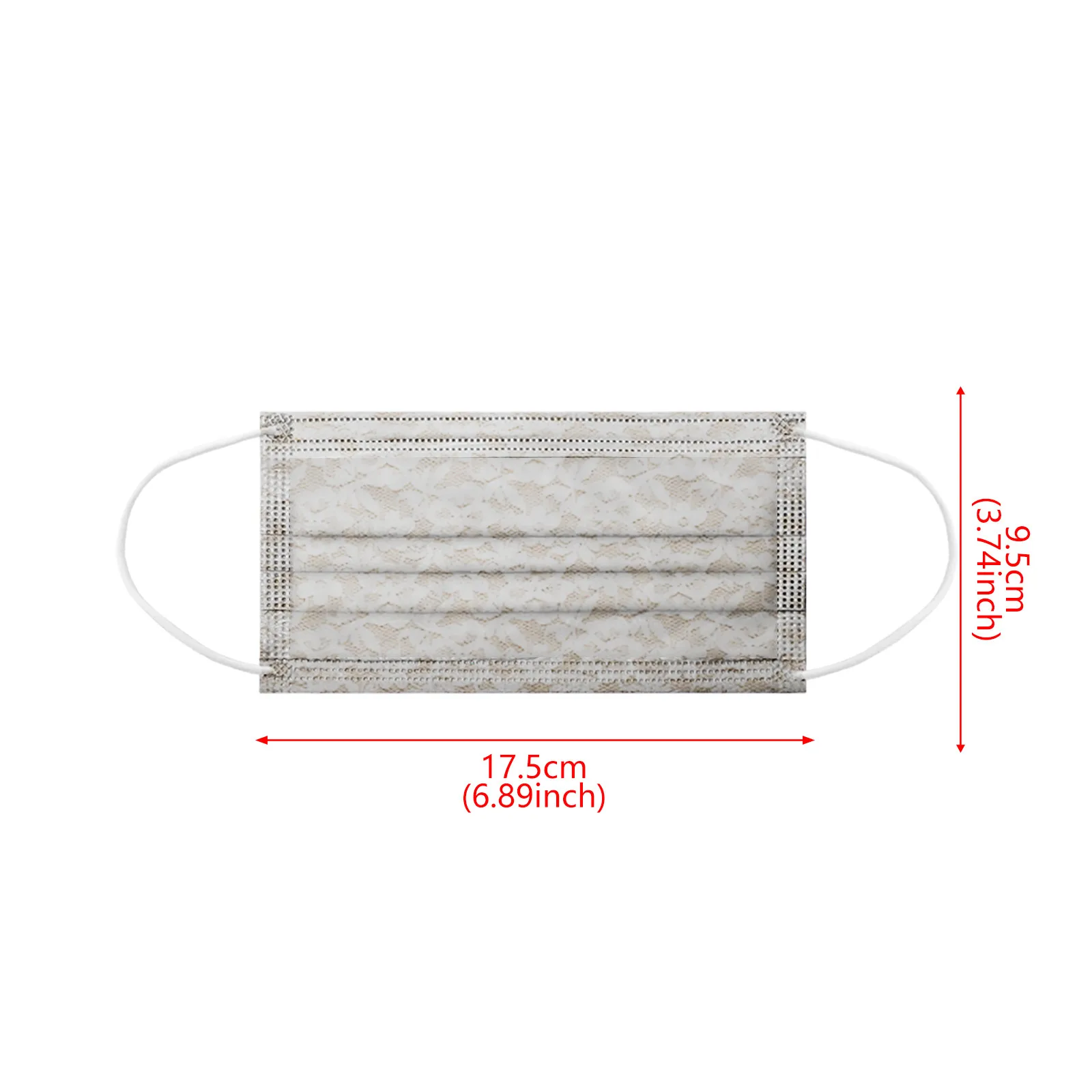 

Fast Delivery 100pcs Print Disposable Face Mask Elastic Ear Loop 3Ply Melt Blown Cloth Masks Ear Loop Mascarilla Masque FL50